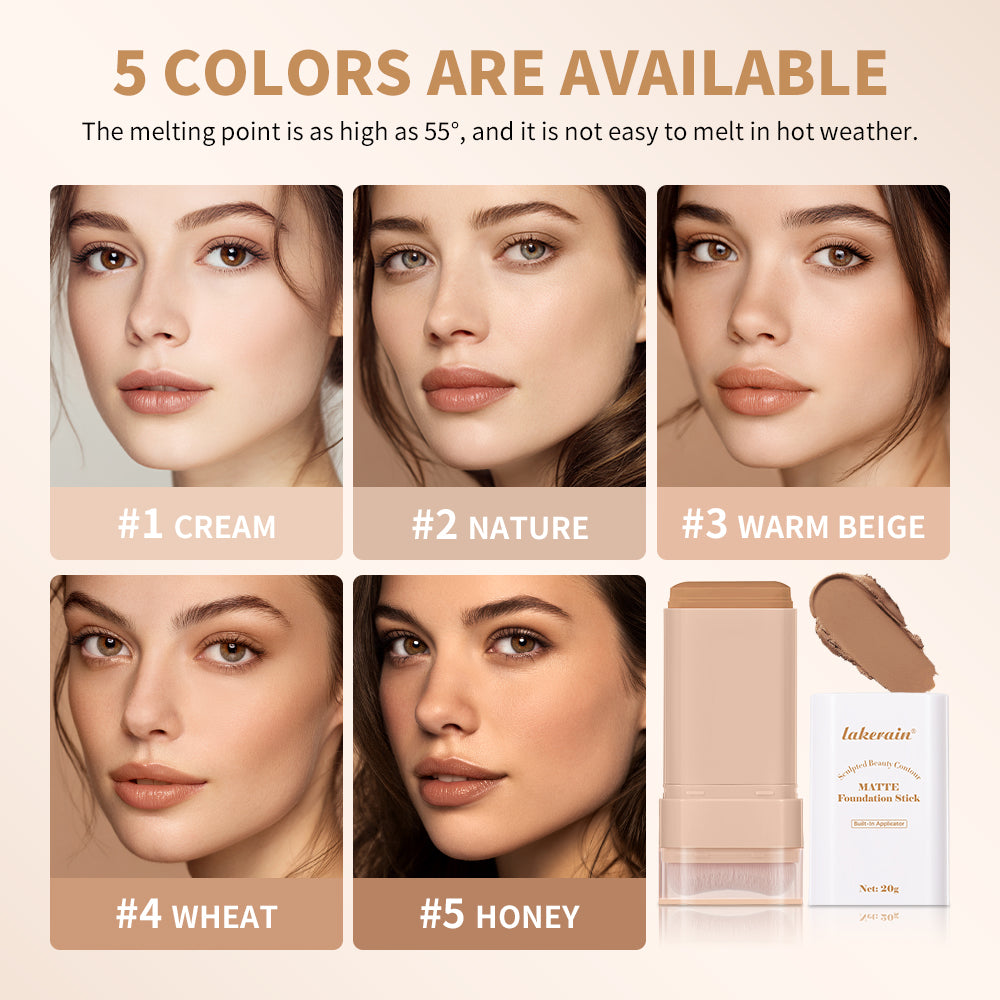 Eraser Foundation Stick Concealer  Silky Contour Brightening Complexion  Matte Foundation