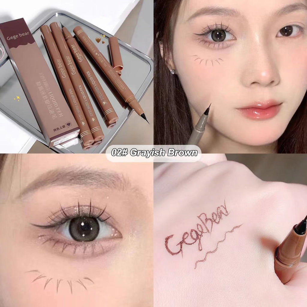 Liquid Eyeliner Pen Waterproof Smudge-proof Fast and Precise Makeup Quick and Smooth Drying Lower Eyelash Pen