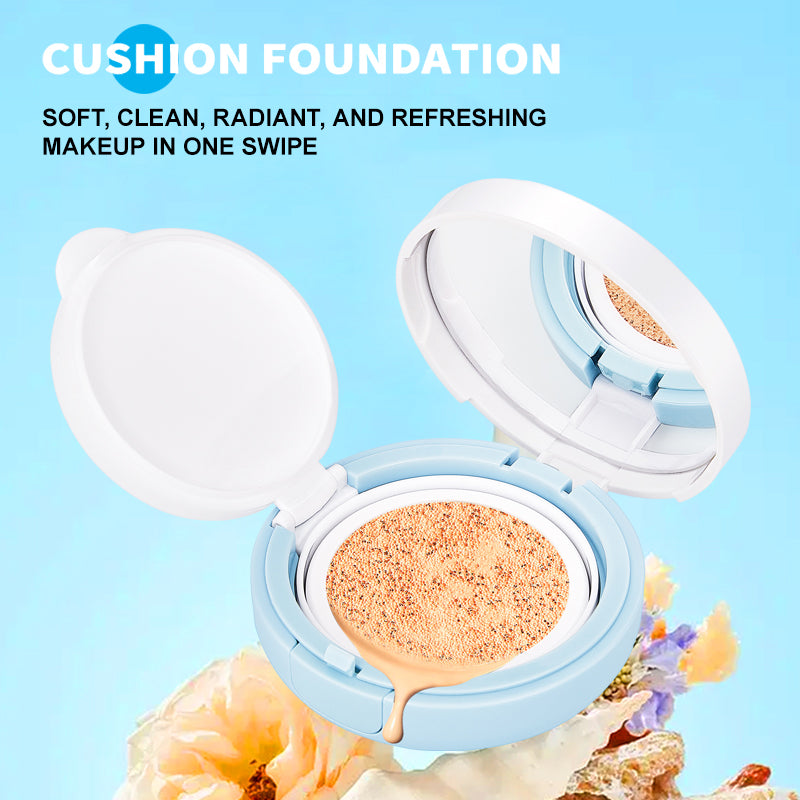 WhiteningAir Cushion BB Cream Liquid Foundation Cream for Makeup Concealer Cushion for Face Make Up Cushion Compact
