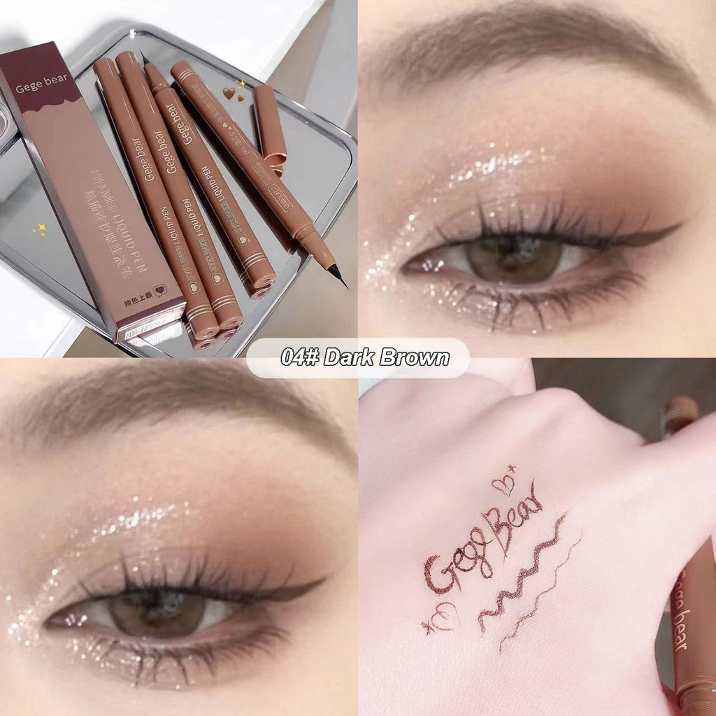 Liquid Eyeliner Pen Waterproof Smudge-proof Fast and Precise Makeup Quick and Smooth Drying Lower Eyelash Pen