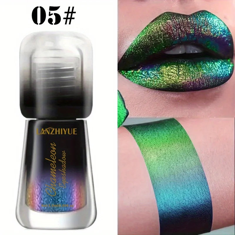 Chameleon Liquid Eyeshadow Pearl Burst Monochrome Metal Eyeshadow Liquid Eyeshadow