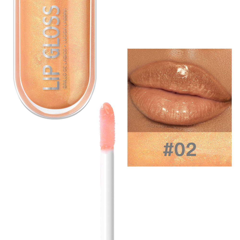 12 Colors Glitter Lip Gloss Long Lasting Diamond Pearlescent Metallic Liquid Lipstick Moisturizing Lip Glaze Cosmetics