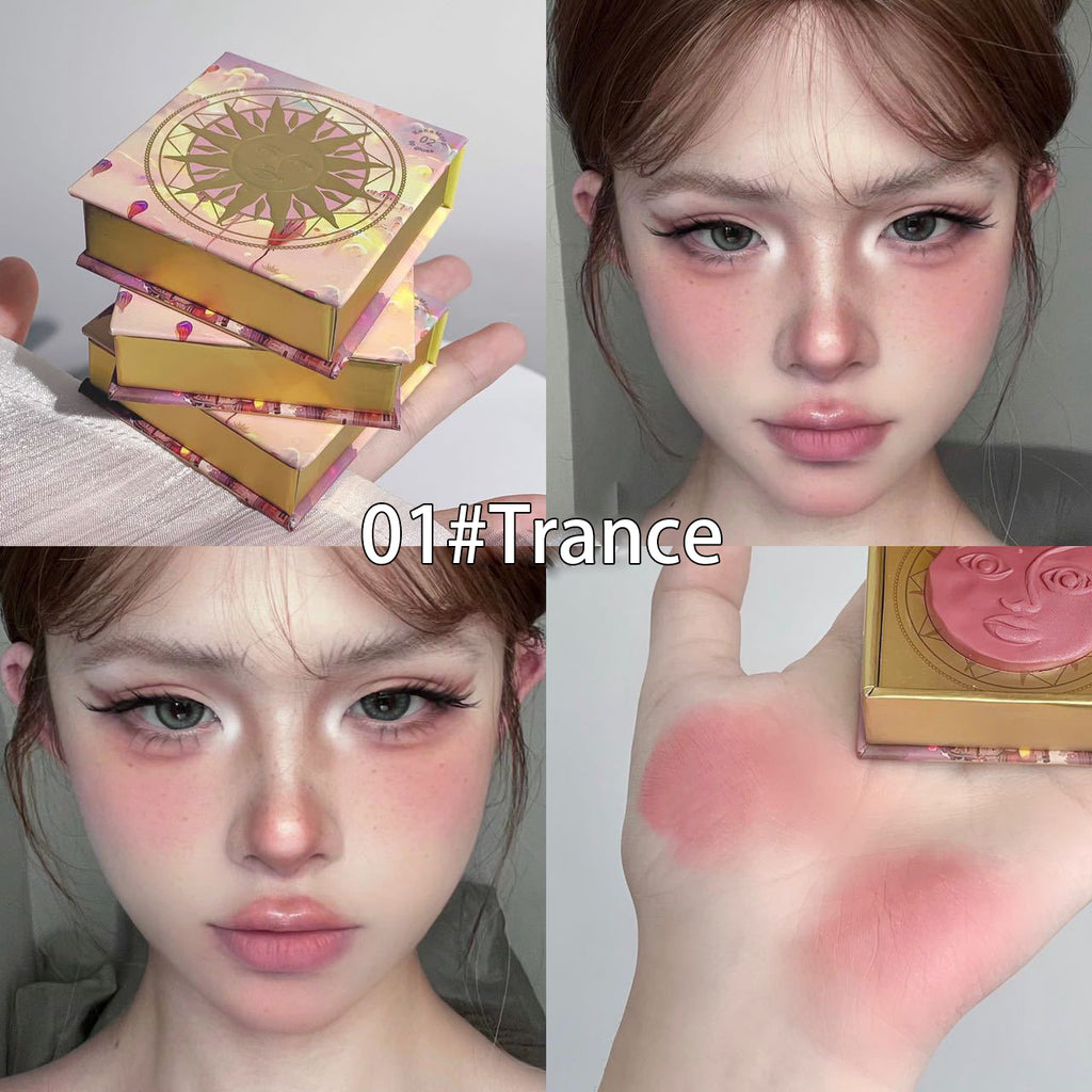 Natural Dimensional Brightening Low Saturation Cream Blusher Longlasting Face Beauty Makeup