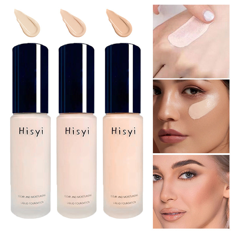 The liquid foundation is light  matte  naturally brightening  and does not come off makeup  The natural complexion is frosty