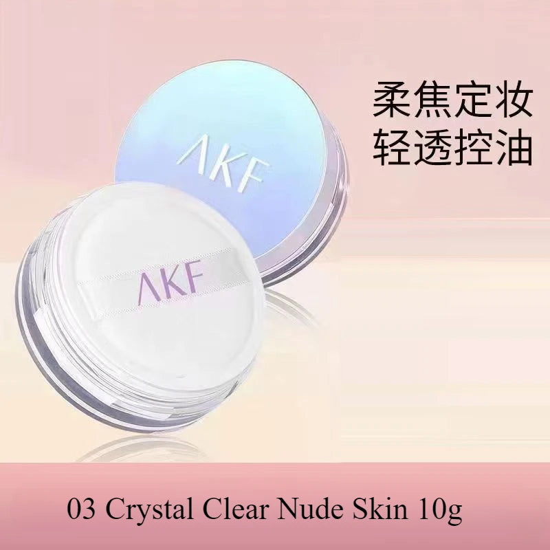 loose powder oil control setting powder light makeup control oil is not easy to remove makeup honey powder