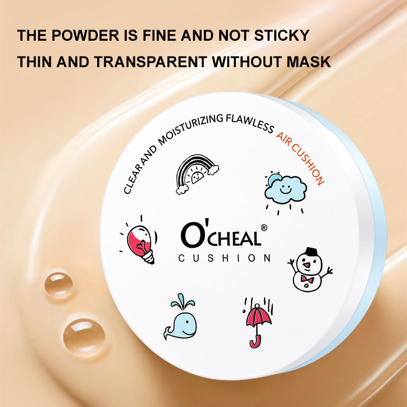 WhiteningAir Cushion BB Cream Liquid Foundation Cream for Makeup Concealer Cushion for Face Make Up Cushion Compact