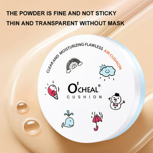 WhiteningAir Cushion BB Cream Liquid Foundation Cream for Makeup Concealer Cushion for Face Make Up Cushion Compact