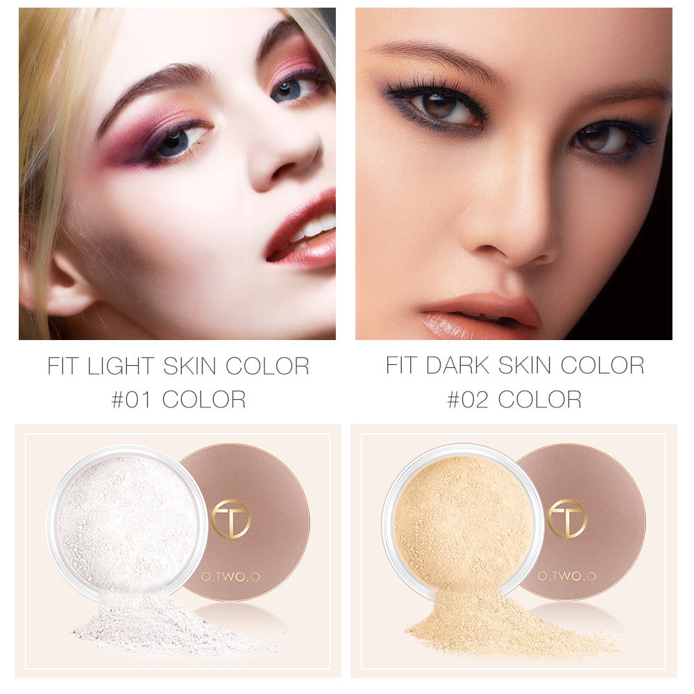 Loose Powder Matte Face Powder Long Lasting Invisible Pores Base Makeup Setting Powder Waterproof Make up Lock Powder