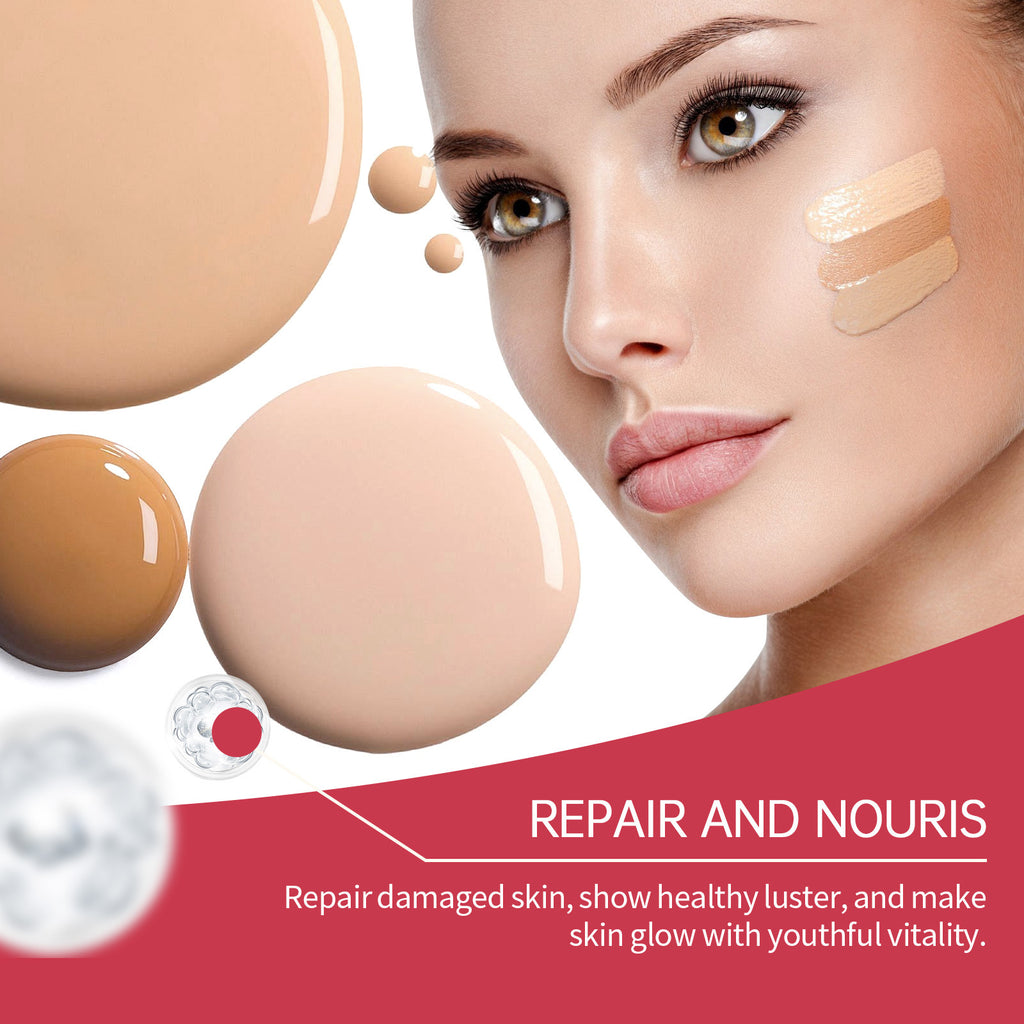 Moisturizing BB Cream Flawless Even Skin Tone Brighten Smooth Lightweight Refreshing Long Lasting Hydration Whitening Concealer