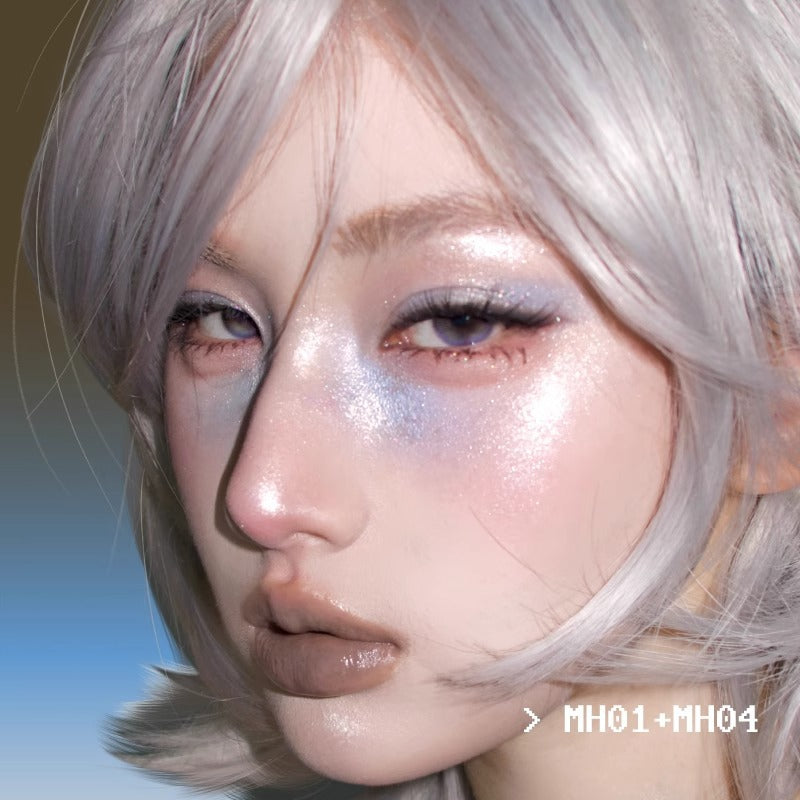 Dream Core Series Multi-purpose Cream Eyeshadow Highlight Glitter Brightening Powder