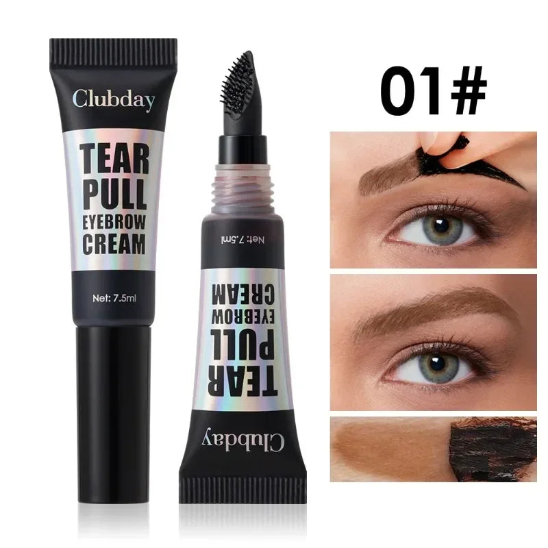 15-minute Semi Permanent Eyebrow Dye Tint Fast Gel Peel Off Eyebrows Tint Dye Makeup Eyebrow Cream Natural Brow Tattoo Cosmetics