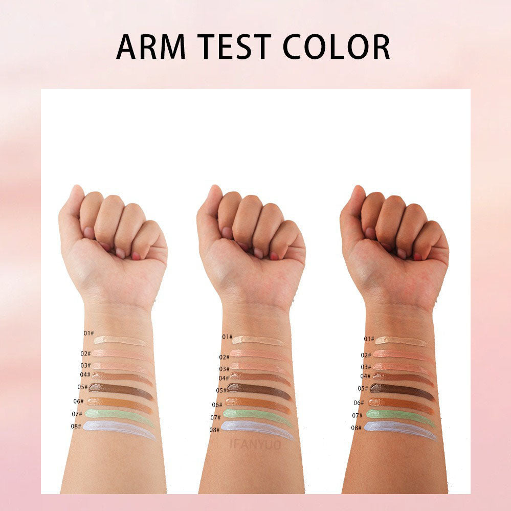 Waterproof Liquid Concealer Oil-control Lasting Cover Dark Circle Tattoo Acne Natural Full Coverage Lightweight Concealer Makeup