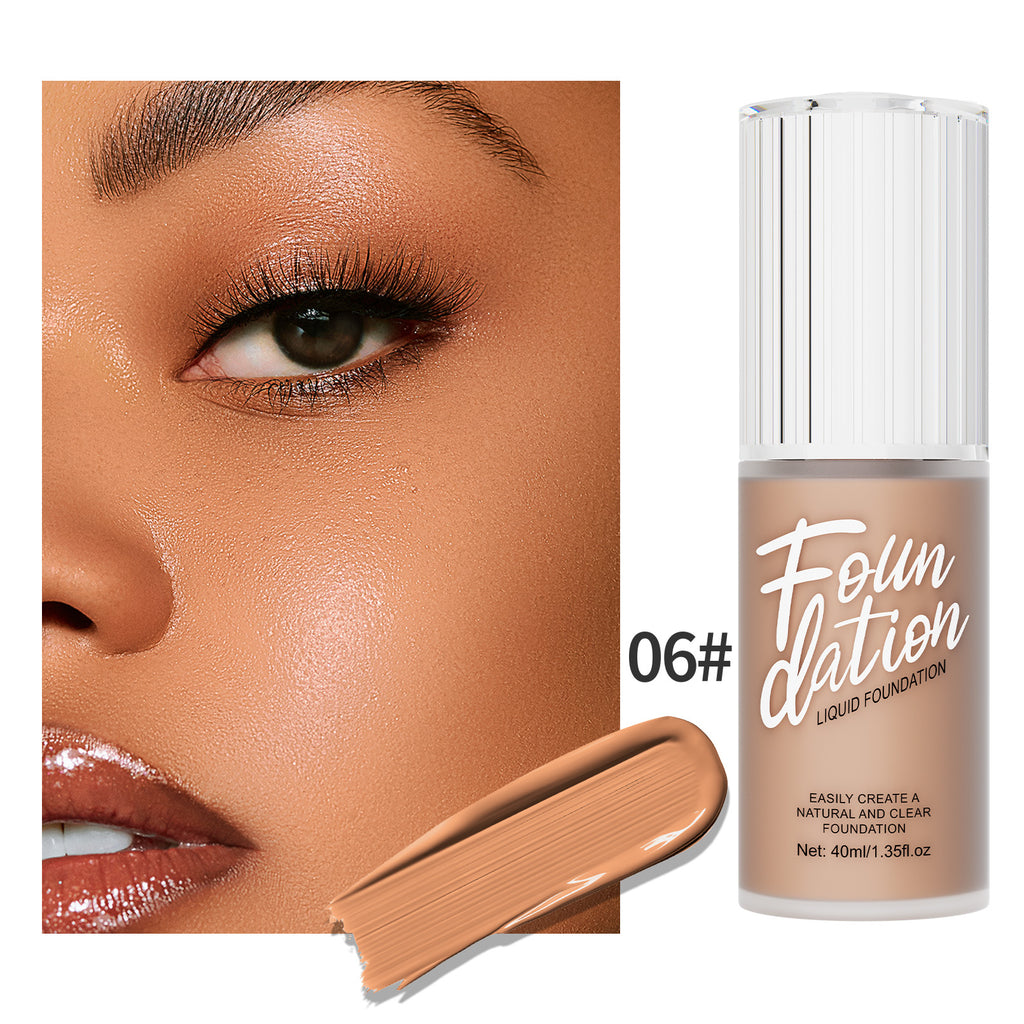 Waterproof Matte Liquid Foundation Makeup Cream Cover Dark Circle Corrector Concealer Whitening Face Foundation Cosmetics