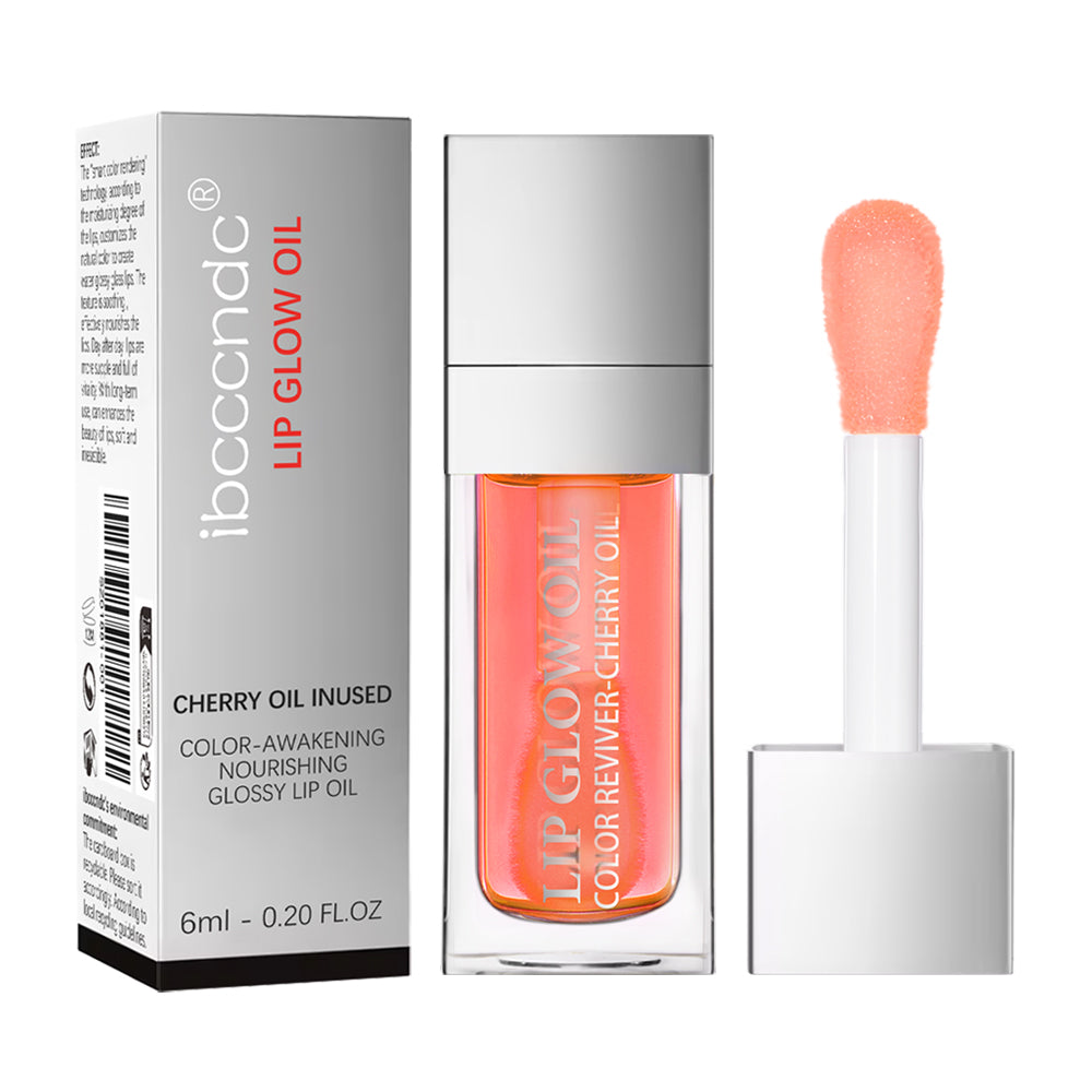 Moisturizing Mirror Lip Glaze Dark Red Brown Non Greasy Water Light Lip Gloss Long-Lasting Non-stick Cup Lightly Liquid