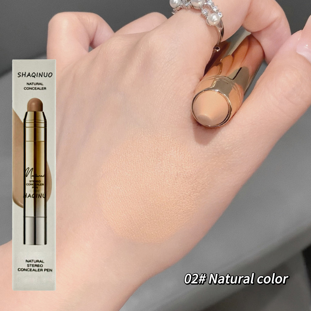 Face Concealer Pen Long Lasting Cover Dark Circles Corrector Contour Concealers Stick High Gloss Brighten Face Cosmetic Makeup