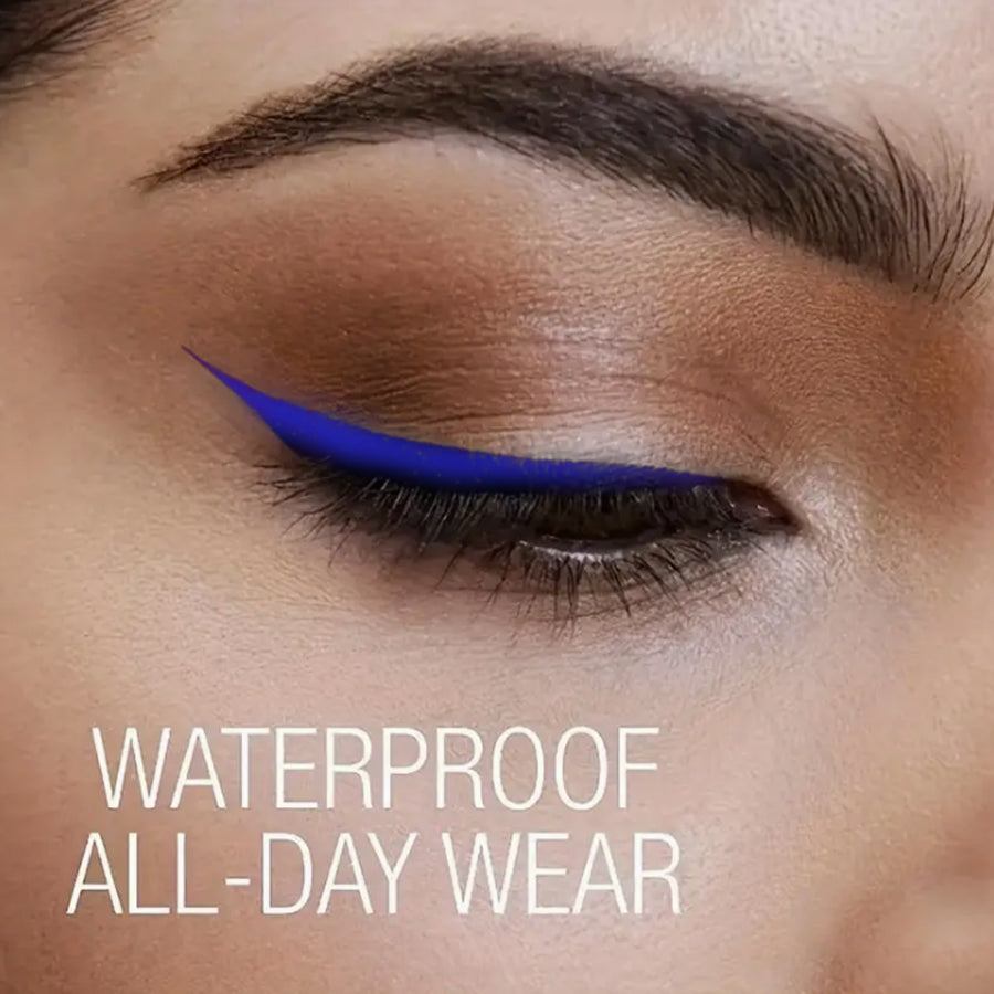 1PC New Blue Quick Drying Liquid Eyeliner Pen Waterproof Smooth Long Lasting Colourful Pigment Eye Liner Pen Makeup Eye Beauty
