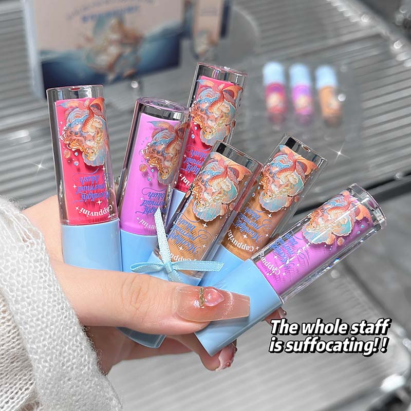 Pink Purple Soft Cream Blush Makeup Velvet Mousse Liquid Blusher Apricot Cheek Tint Rouge Cream Matte Natural Smooth Blush Stick