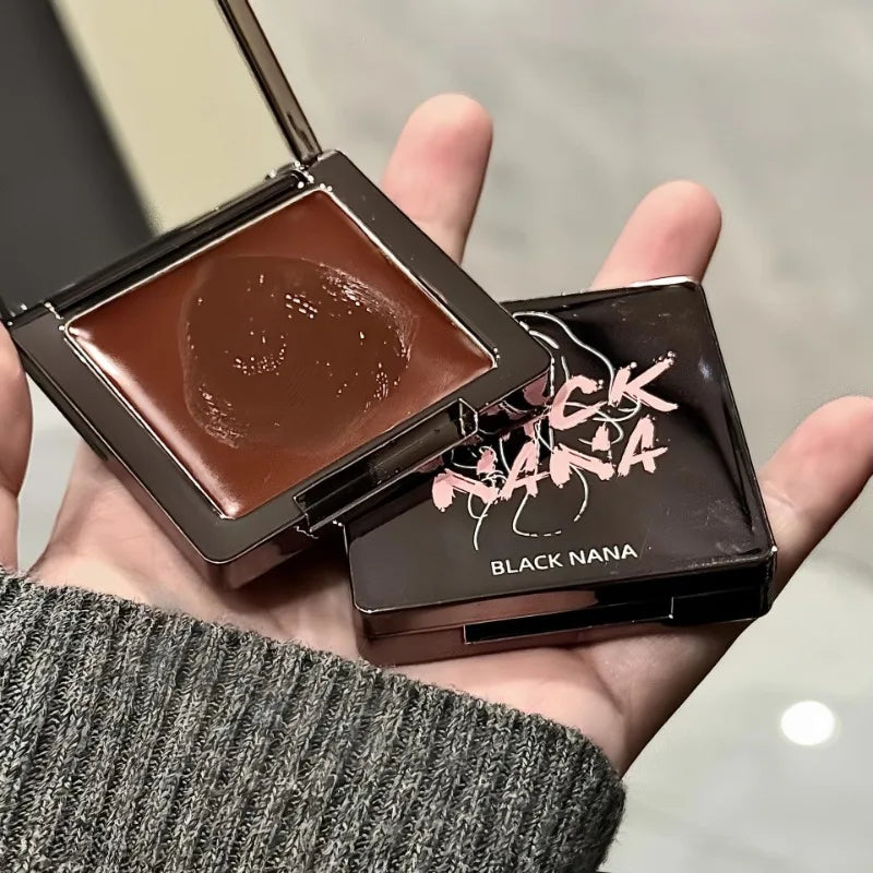 New Tender Rose Rouge Cream Lips and Cheeks Dual-use Rouge Blush Mud Brown Matte Multipurpose Paste Red Cheek Face Lips Makeup