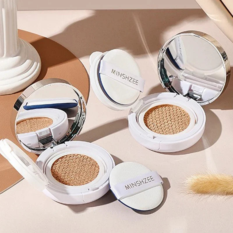 Air Cushion Concealer BB Cream Lasting Makeup Natural Concealer Face Foundation Make-up Creamy Hydrating Brighten Foundation