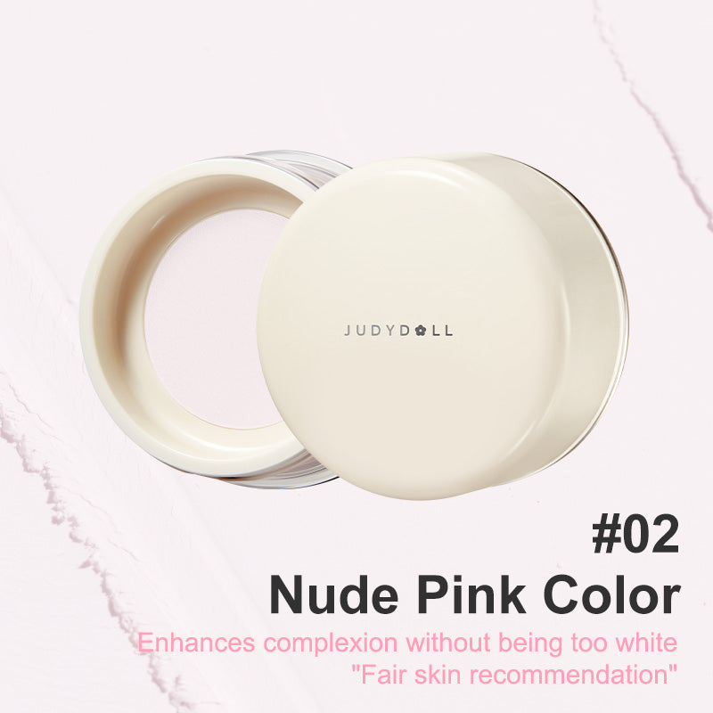 Translucent Loose Setting Powder Long-Lasting Matte Finish Oil Control, Large Size Blurring Sweat-Proof