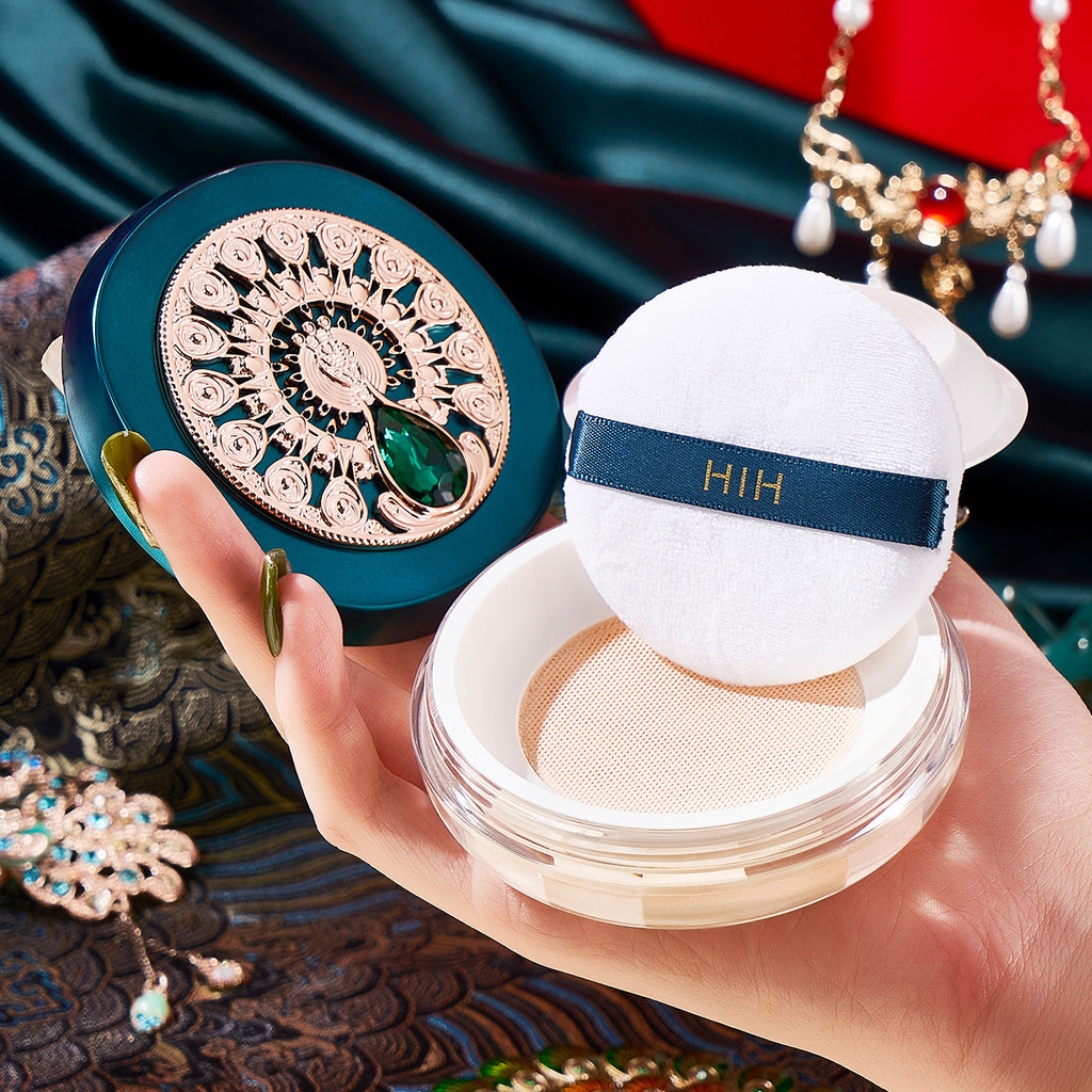 Makeup Soft Focus Powder Light and Delicate Lazy Makeup Powder Finishing Powder Cover Flaws Clothing