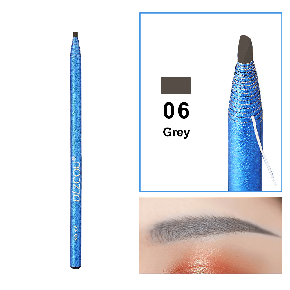 1PC Waterproof Eyebrow Pencil Tint Eyebrows Tattoo Makeup Cosmetics Eyebrow Pencil Microblading Waterproof Eye Brow Pencil