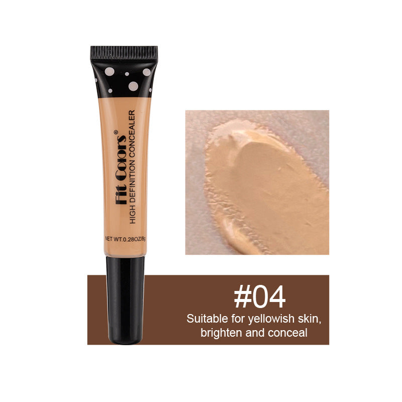 Concealer with a Flexible Concealer Moisturizing Liquid Foundation to cover dark circles and acne spots