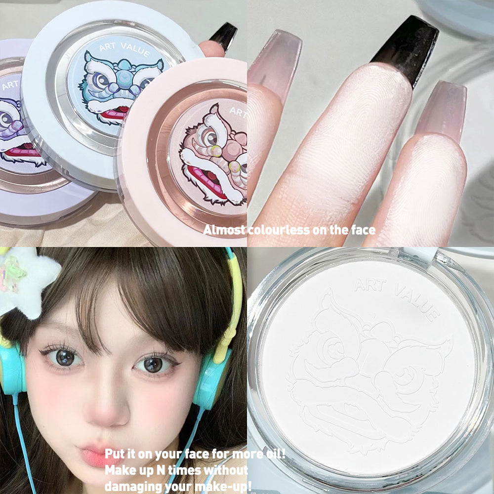 Matte Oil Control Pressed Powder Waterproof Moisturizing Lasting Face Make-up Setting Powder Brightening Concealer Cosmetics