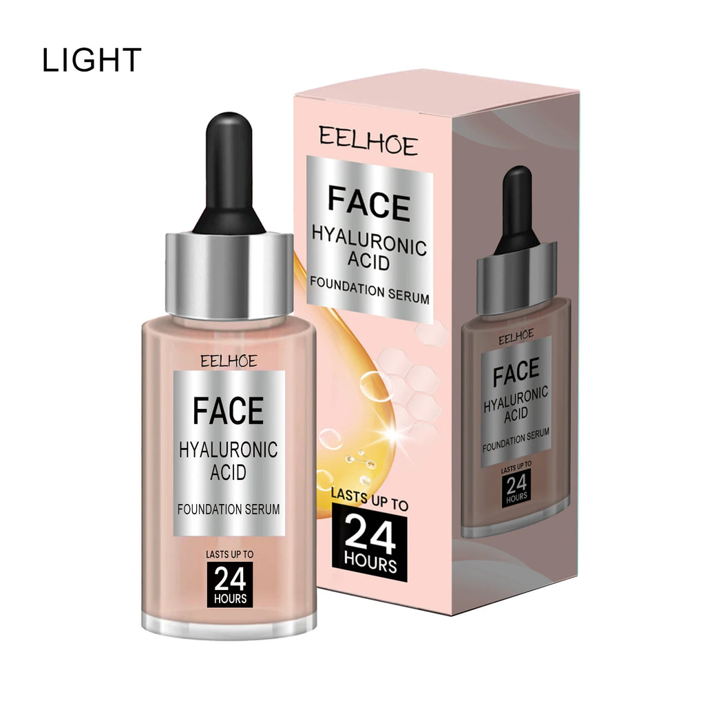 30g Flawless Liquid Foundation Concealer Serum Waterproof Professional Oil-Control Acne Spot Concealer Full Coverage Face Makeup