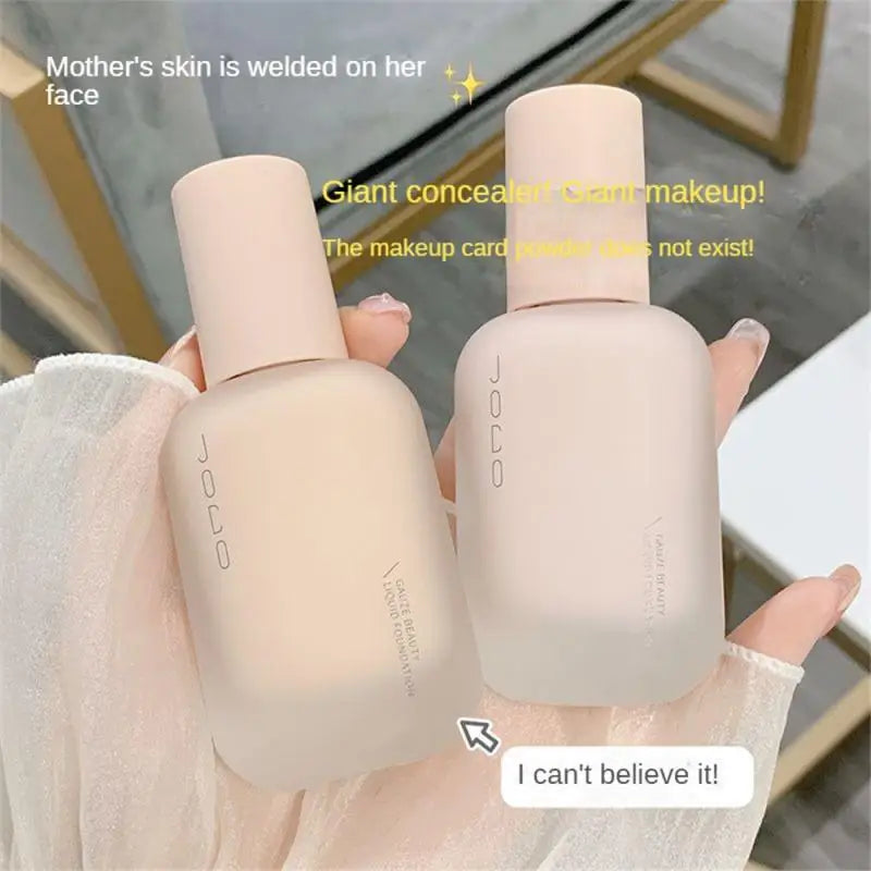 Liquid Foundation 40ml Brighten Skin Oil Control Moisturizing Cosmetics Face Base Cream Cover Dark Circles Long Lasting Makeup