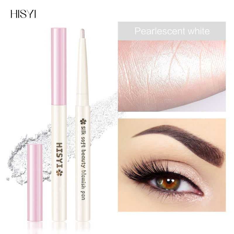 Two-In-One Lying Silkworm Pen Brightens down Waterproof Sweat-Proof Non-Smudge High-Light 3D Liquid Eyeliner Pen