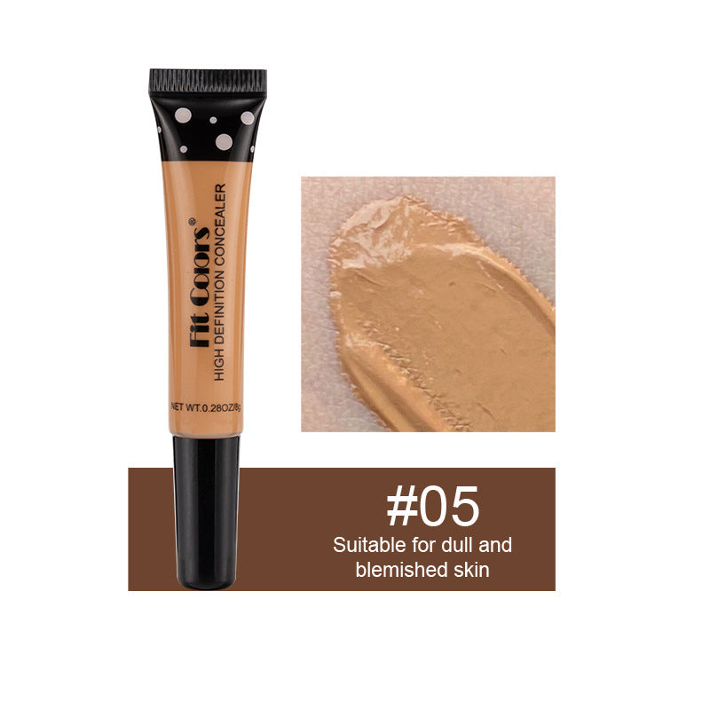 Concealer with a Flexible Concealer Moisturizing Liquid Foundation to cover dark circles and acne spots