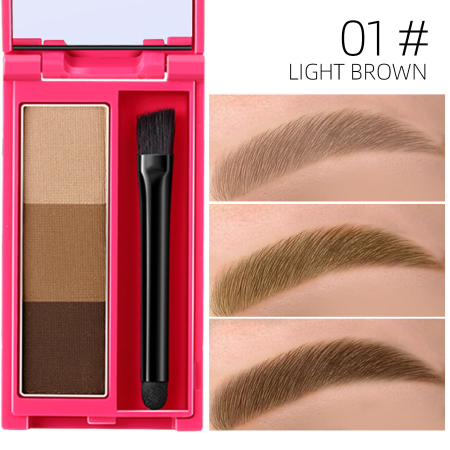 Waterproof Professional Eyebrow Powder Black Brown Coffe Lasting Eyeshadow Eye Brow Palette with Brush eyebrow pencli Eye Brows