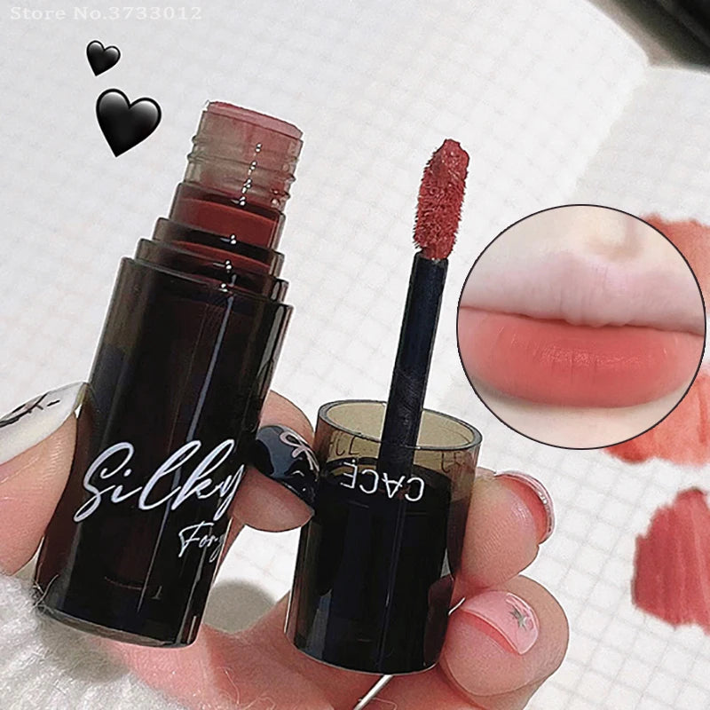 Smoked Plum Stain Lip Gloss Clay Smooth Matte Shades Lip Cream Multi-purpose Tinted Blush Eye Shadow Nude Rose Velvet Lip Mud