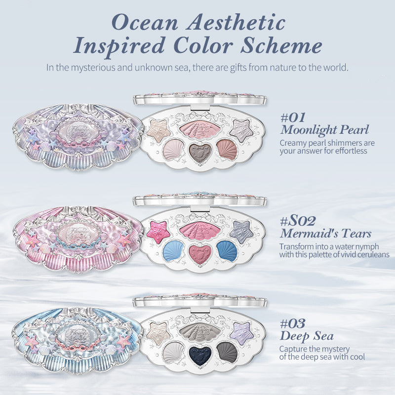 Flower Knows Shell's Jewel Collection 6-Color Makeup Palette