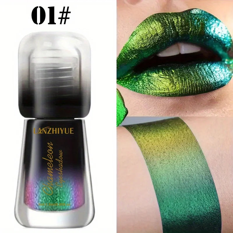 Chameleon Liquid Eyeshadow Pearl Burst Monochrome Metal Eyeshadow Liquid Eyeshadow