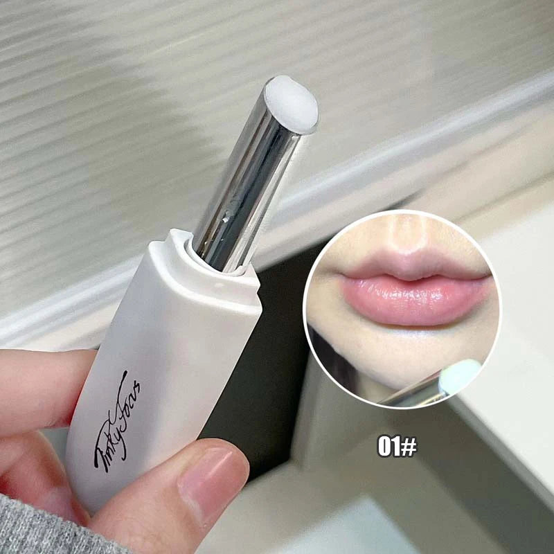 Fruit Grapes Lip Balm Moisturizing Lipstick Transparent Solid Jelly Lip Tint Nude Lipstick Primer Makeup Colorless Lips Care