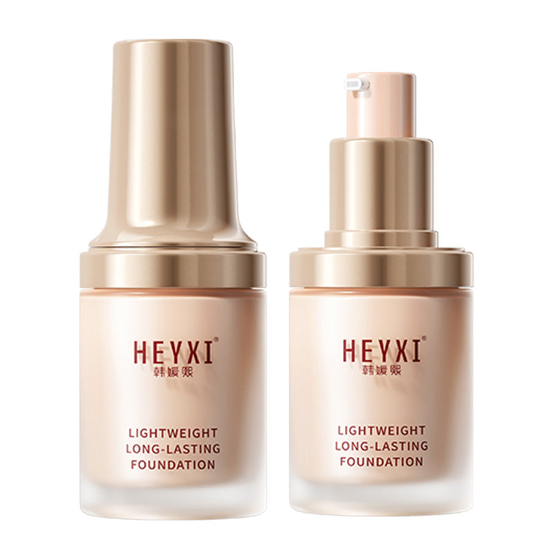 Lightweight Foundation Longlasting Hydrating Moisturizing Waterproof Sweatproof Non-Fluffing  Face Flawless Makeup