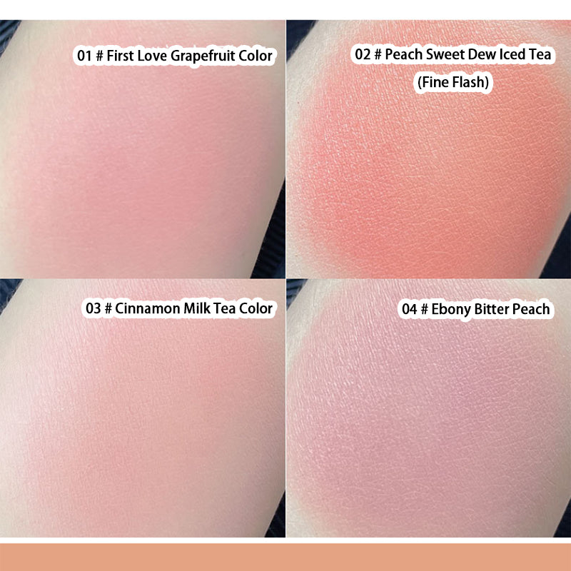 Youthful Gradient Blush - Natural Nude Shade  Easy-to-Blend Formula with Long-lasting Matte Finish