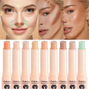 Orange Green Contour Concealer Stick Waterproof Matte Concealer Full Cover Acne Dark Circles Nude Foundation Makeup Corrector