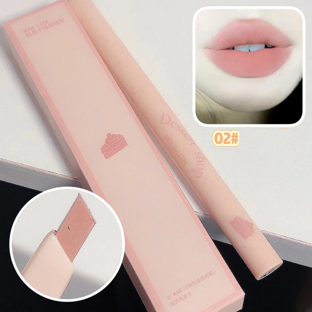 Nude Pink Lip Liner Waterproof Matte Contouring Tint Lipstick Long Lasting Non-stick Cup Velvet Lipliner Pencil Makeup Comestics
