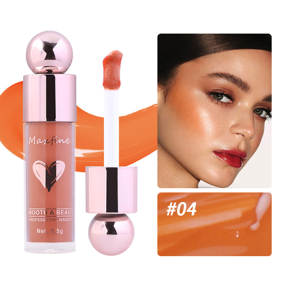 Multi-Use Waterproof Liquid Blush Lasting Moisturizer Matte Natural Face Blusher