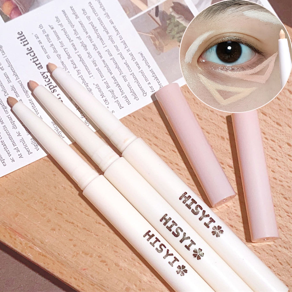3 Color Face and Eye Concealer Pen Natural Perfect Contour Pen Water-based Soft Lip Liner Easy to Apply Face Brighten Makeup