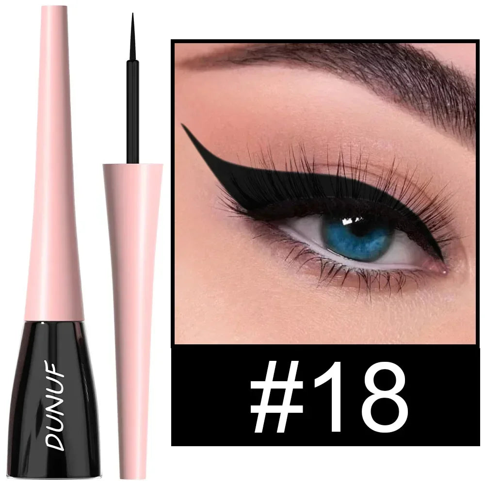 Blue Eye Liner Pen Liquid Eyeliner Pencil Eye Makeup Ultra-thin Long-Lasting Quick-Dry Eye Liner Original Korean Makeup Cosmetic-8