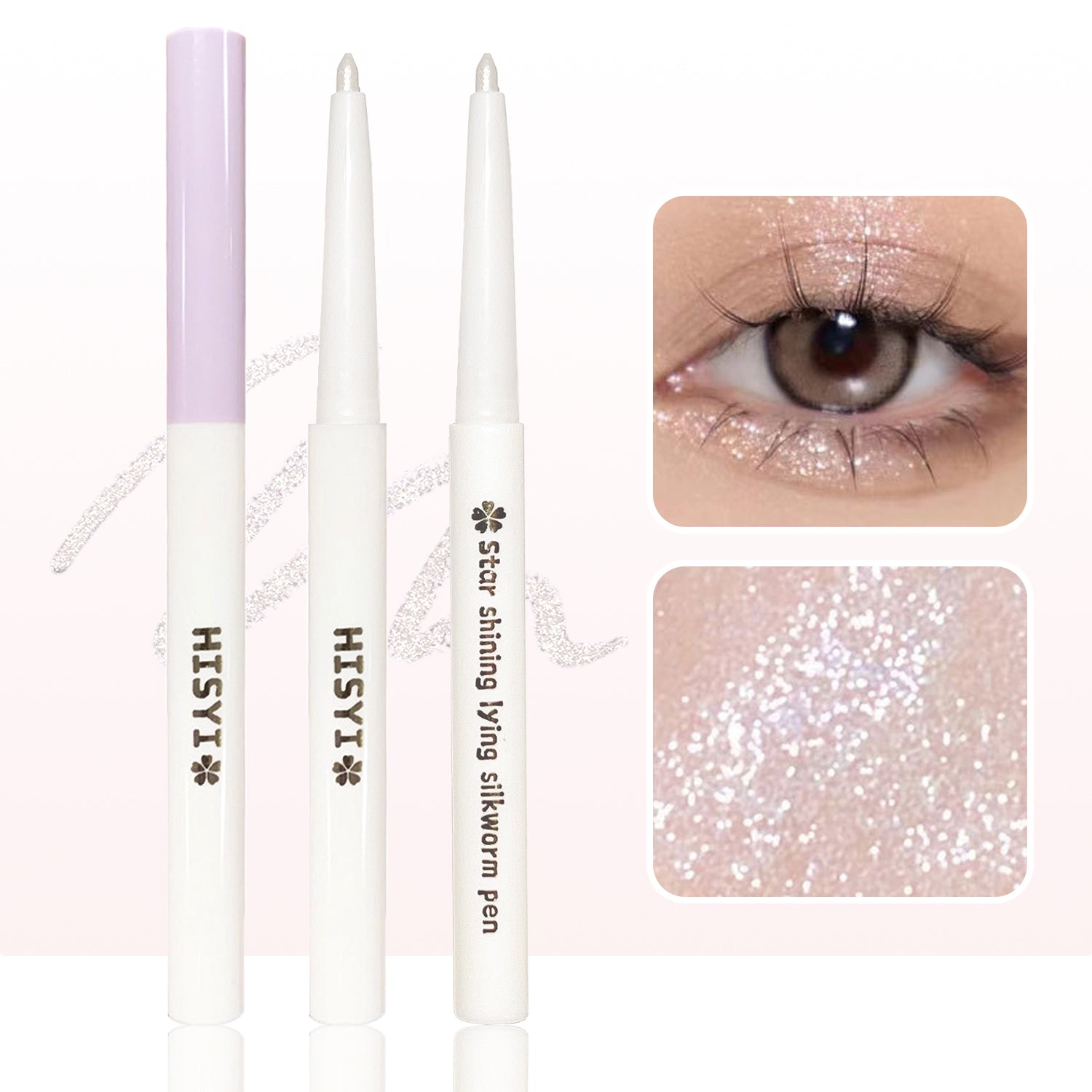 Two-In-One Lying Silkworm Pen Brightens down Waterproof Sweat-Proof Non-Smudge High-Light 3D Liquid Eyeliner Pen
