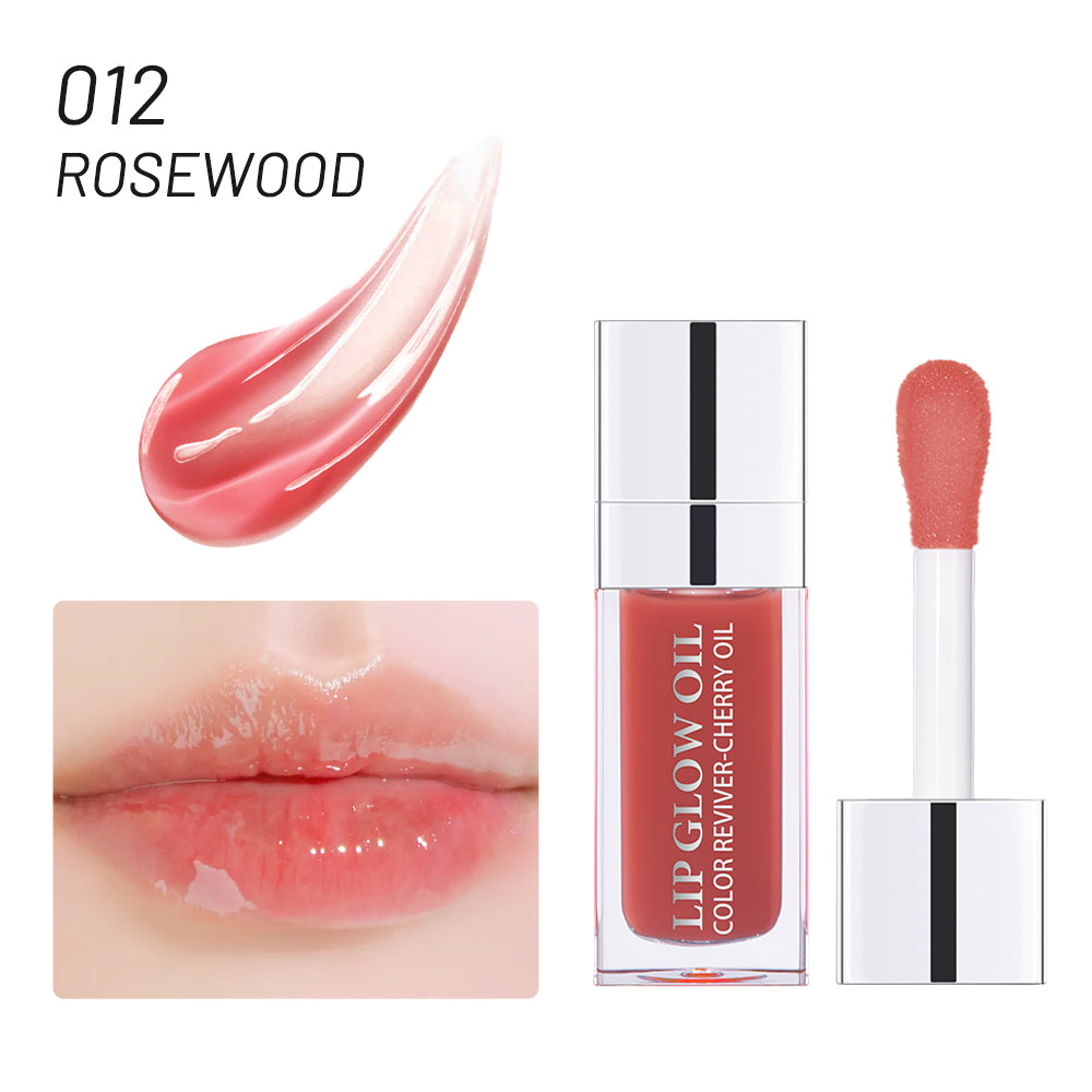 Moisturizing Mirror Lip Glaze Dark Red Brown Non Greasy Water Light Lip Gloss Long-Lasting Non-stick Cup Lightly Liquid Lipstick