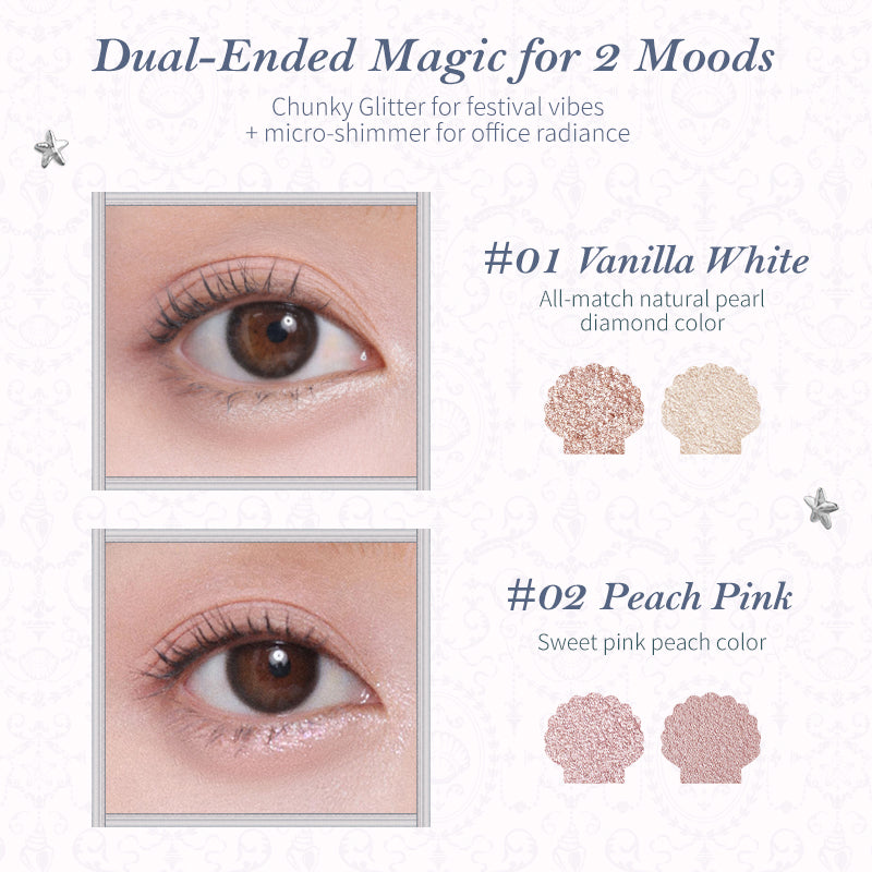 Flower Knows Shell's Jewel Collection Dual-Ended Highlighting Stick