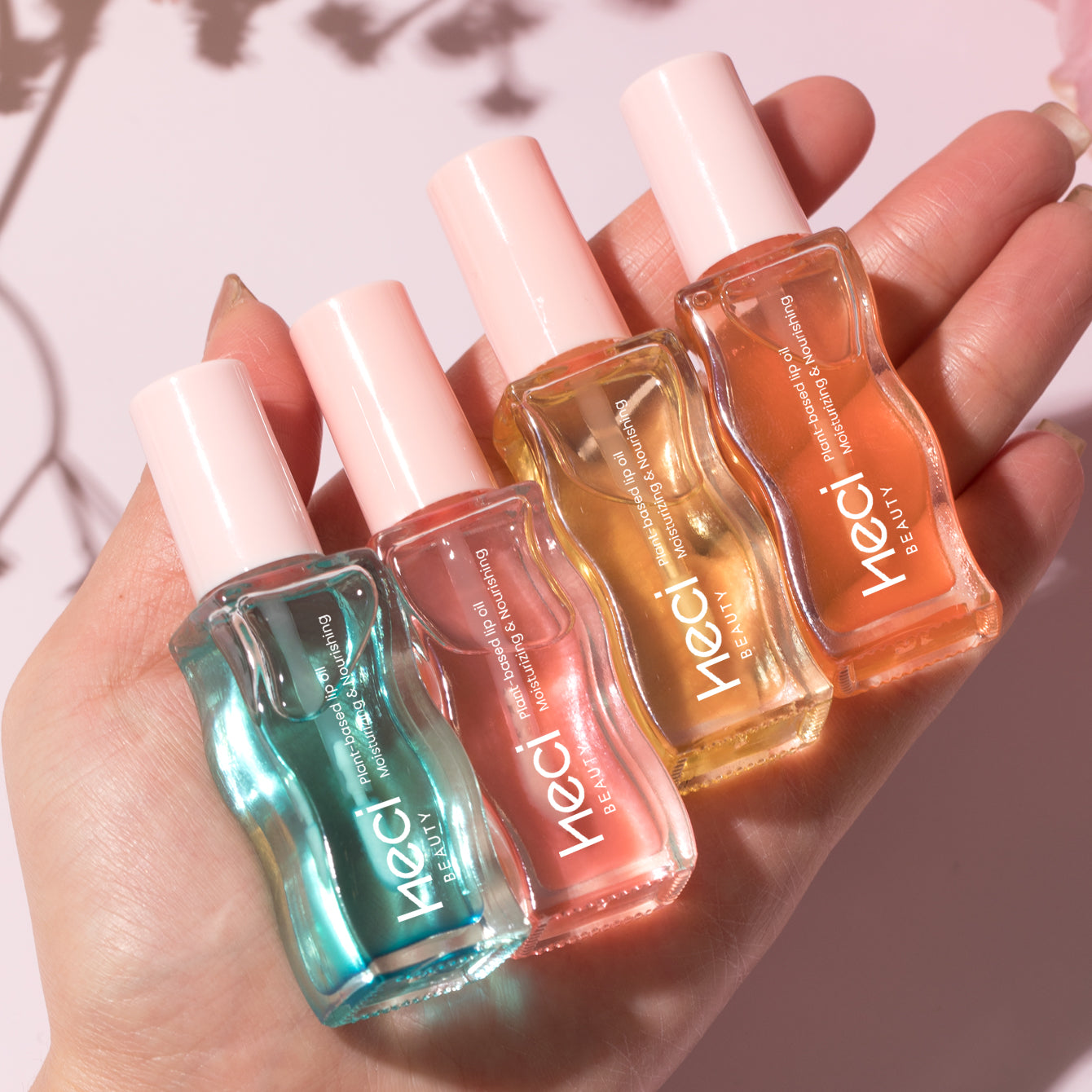 4pcs Fruity Tinted Lip Oil   Moisturizing Jelly Lip Gloss For Spring & Summer  Mirror Shine Glass-Look Lips Lip Makeup