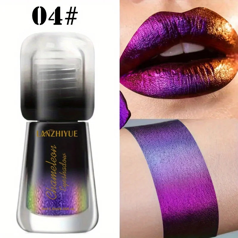 Chameleon Liquid Eyeshadow Pearl Burst Monochrome Metal Eyeshadow Liquid Eyeshadow
