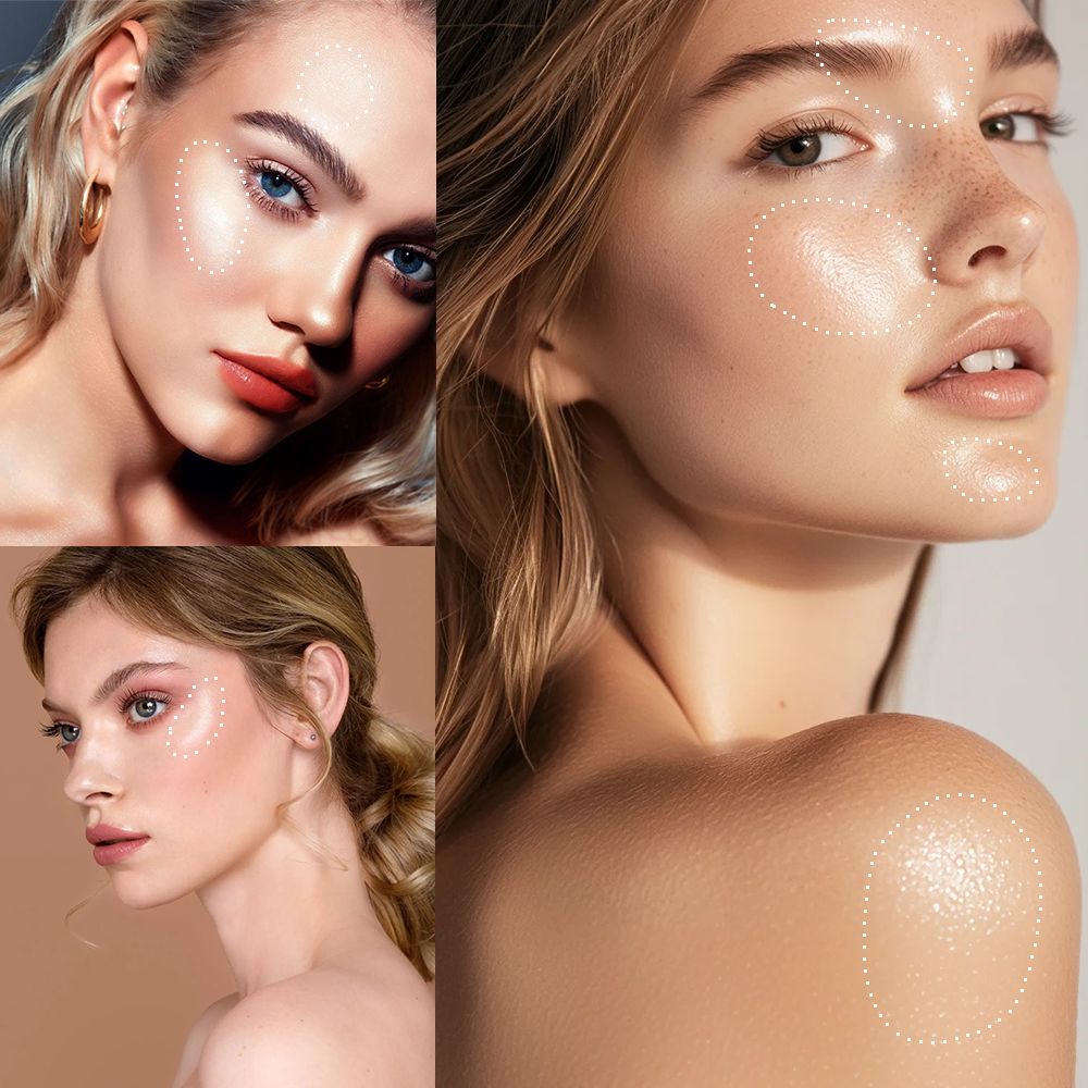 Multifunctional soft matte blush 9 colors available  natural contour blush stick